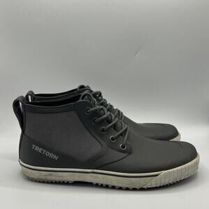Tretorn Black and Gray Men's Boots